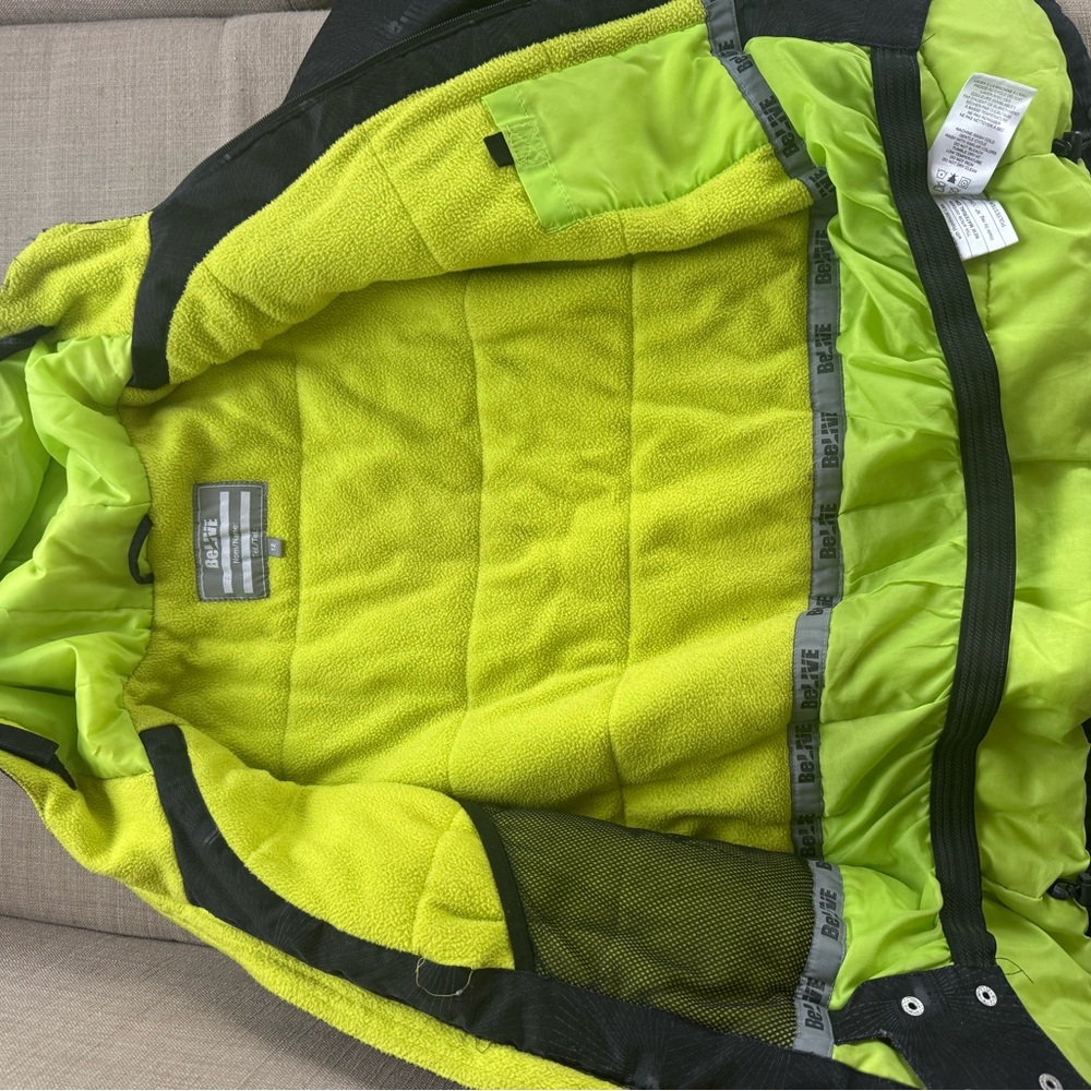 Kids Lime Green Jacket